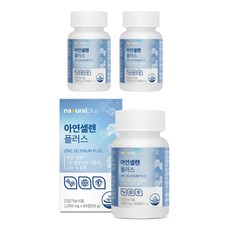 naturalplus 鋅硒Plus 60g, 60錠, 3個