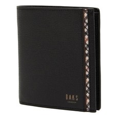 DAKS 格紋拼色錢包DBWA2E442BK