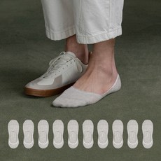 STUDIO SOCKSTOP 男士用腳尖加固網眼隱形襪10雙組