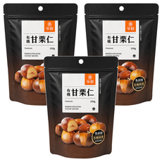 爭鮮 甘栗仁 純素, 100g, 3包