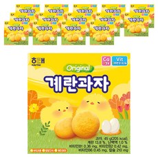 해태제과 계란 과자, 45g, 15개
