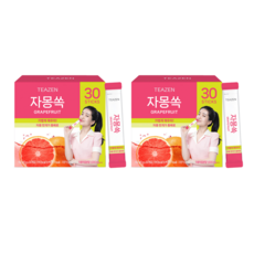 티젠 자몽쏙 분말차, 5g, 30개입, 2개