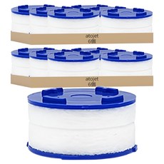 atojet 優質洗手台替換濾芯, 12個, 高級水槽補充過濾器