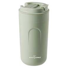 BLACK HAMMER 台灣公司貨 雙層隔熱咖啡隨行杯, 1個, 綠色, 530ml