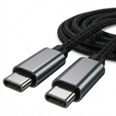 MoBiQ Thunderbolt 4 USB-IF認證晶片 40Gb 240W 8K 支援Android Auto C TO C傳輸線, 混合顏色, 1個, 1m