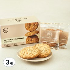 화이트 청크 쿠키 10개입, 400g, 3개