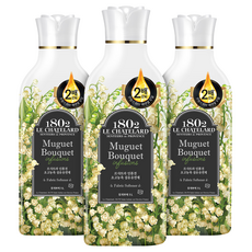 1802 LE CHATELARD Infusion 超高濃縮衣物柔軟精 鈴蘭花束香 正裝, 3個, 1L