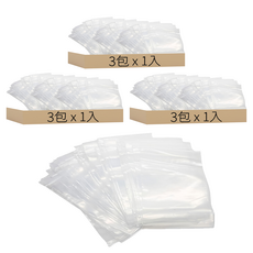 pp塑膠袋, 25 x 22cm x 0.035cm, 1入, 9包