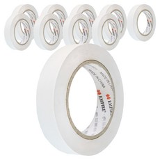 엠파이어 양면테이프 24mm x 30m, 화이트 반투명, 9개