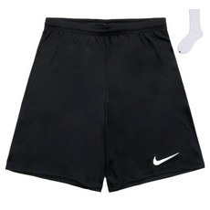 Nike 男性 Swoosh 短褲 BV6855-010 + welldon 襪子