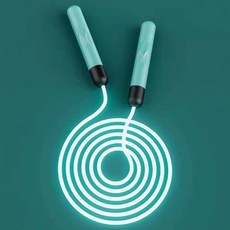 무브제트 LED 줄넘기 크로스핏 복싱 줄넘기, 그린