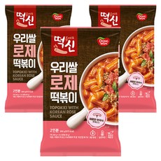 The God Of Tteokbokki 玫瑰醬刀削麵年糕, 3個, 360克