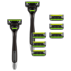 Dorco Face 6 款剃須刀 + 剃須刀刀片 3 件套, 2組