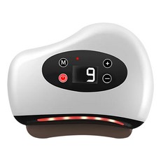 晟龍 手持式 刮痧儀 刮痧 紅光電熱 9段強度 Wireless 白色 LED顯示 2W