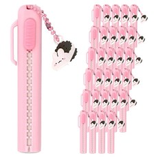 ii GEN 一正 迷你鑰匙圈滑動橡皮擦, 粉紅色, 30個