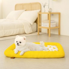 레토 반려동물 쿨매트, 옐로우, 1개