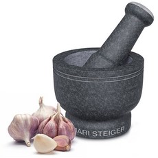 MARI STEIGER 花崗岩雙面杵臼, 1組