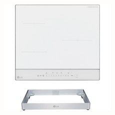 LG 디오스 오브제컬렉션 인덕션 3구 전기레인지 미스트 크림 화이트 방문설치, BEI3WWQTOC, 빌트인