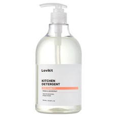 La vikit 廚房洗潔精 葡萄柚香, 1個, 750ml