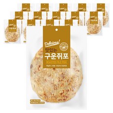해맑은푸드 구운 쥐포, 15개, 50g