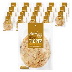 해맑은푸드 구운 쥐포, 20개, 20g