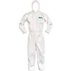 가드맨 SMS 원피스 방진복 보호복, 흰색, 1개