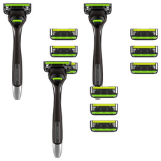 도루코 페이스6 스타일 면도기 + 면도날 3p 세트, 3세트