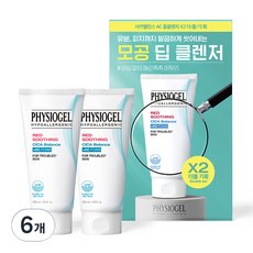 피지오겔 시카밸런스 AC 폼 클렌저, 120ml, 6개