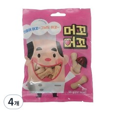 B Home Baking 巧克力蘑菇骨頭棒餅乾, 4包, 55g