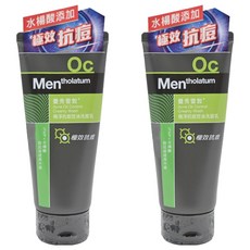 MENTHOLATUM 曼秀雷敦極淨抗痘控油洗面乳，積雪草萃取，清涼薄荷，水解藻膠, 100g, 2條