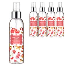 부케가르니 프래그런스드 헤어 앤 바디미스트 핑크자몽, 5개, 145ml