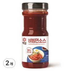 백설 면비빔소스, 2개, 890g