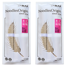 大呷麵本家 黑芝麻麵條 經濟包, 300g, 2包