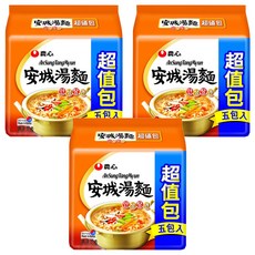 NONGSHIM 農心 安城湯麵 125g, 15包