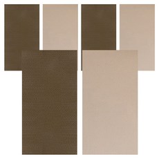 Pato Pato EVA無毒防撞壁貼 Set, 可可奶茶, 6片, 1包