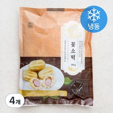 유기방아 꽃소떡 (냉동), 500g, 4개