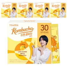 티젠 콤부차 유자, 5g, 30개입, 5개