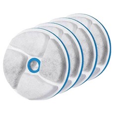 DING DONG PET 花朵噴泉全不鏽鋼飲水機相容濾芯, 4個