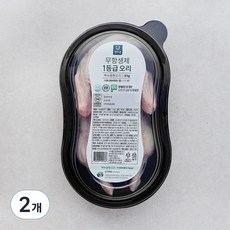 정다운 무항생제 인증 1등급 백숙용 통오리, 2개, 1.6kg