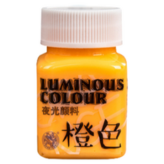 Abern 專家用螢光壓克力顏料 橘色, 58ml, 1色