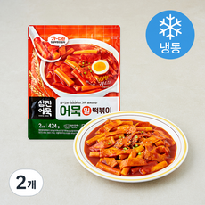 삼진 어묵 밀떡볶이 (냉동), 424g, 2개