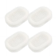 Saedeuri 海綿肥皂架 大, 白色, 4個