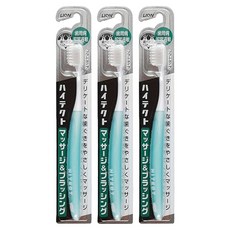 LION 獅王 牙周淨護牙刷, 敏感性牙齒/牙周病專用, 高密度柔軟細毛, 溫和清潔, 保護牙齦, 1入, 3支