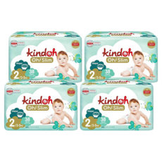 kindoh Oh! Slim 超薄黏貼型尿布, S, 152片