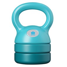 뭅뭅 브랜뉴 무게조절 케틀벨 덤벨 2.3kg + 3.6kg + 4kg 세트, 혼합색상, 1세트