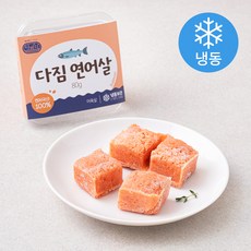 윈윈푸드 다짐 연어살 (냉동), 80g, 1개