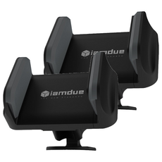 iamdue 車用智能Catch Grip儀表板支架 CG9, 黑色, 2個