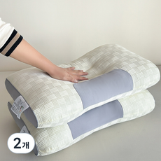 Hawaii Sleep 高重量頸椎枕, 2個, 灰色