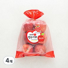 아이러브 영주 못난이 사과, 1.5kg(5~10입), 4개