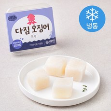 윈윈푸드 다짐 오징어 (냉동), 80g, 1개, 80g